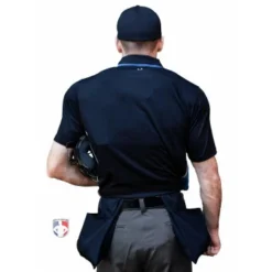 Smitty Umpire Smitty NCAA Softball Short Sleeve Body Flex Men's Umpire Shirt - Midnight Navy -The Ball Gears Sales S345 MN Smitty NCAA Softball Short Sleeve Body Flex Mens Umpire Shirt Midnight Navy plate back