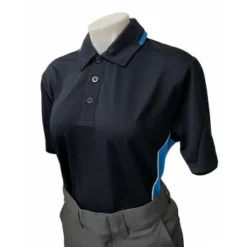 Smitty Umpire Smitty NCAA Softball Short Sleeve Body Flex Women's Umpire Shirt - Midnight Navy -The Ball Gears Sales S346 MB Smitty NCAA Softball Short Sleeve Body Flex Womens Umpire Shirt Midnight Blue