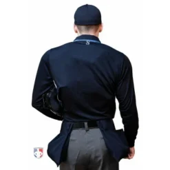 Smitty Umpire Smitty NCAA Softball Long Sleeve Body Flex Men's Umpire Shirt - Midnight Navy -The Ball Gears Sales S347 MN Smitty NCAA Softball Long Sleeve Body Flex Mens Umpire Shirt Midnight Navy plate back