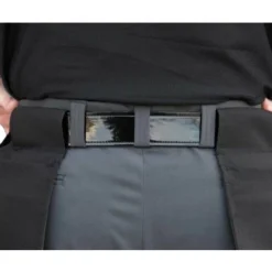 Smitty Umpire Smitty Performance Poly Spandex Charcoal Grey Plate Umpire Pants -The Ball Gears Sales S392 SMITTY PERFORMANCE POLY SPANDEX CHARCOAL GREY PLATE UMPIRE PANTS BACK CLOSE UP 2