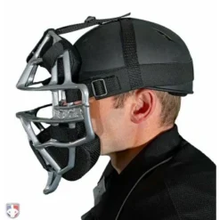 ALL-STAR Umpire Gear All-Star Cobalt Umpire Skull Cap -The Ball Gears Sales SC900UMP All Star Cobalt Umpire Skull Cap Side View with Mask