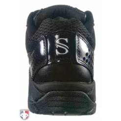 Smitty Umpire Smitty All-Black Umpire / Referee Field Shoes -The Ball Gears Sales SM FIELD Smitty Field Umpire Referee Shoes Back View