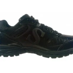 Smitty Umpire Smitty All-Black Umpire / Referee Field Shoes -The Ball Gears Sales SM FIELD Smitty Field Umpire Referee Shoes Side Inside View