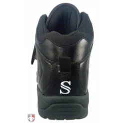 Smitty Umpire Smitty All-Black Mid-Cut Umpire Plate Shoes -The Ball Gears Sales SM PLATE Back