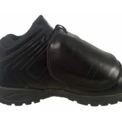 Smitty Umpire Smitty All-Black Mid-Cut Umpire Plate Shoes -The Ball Gears Sales SM Plate Side Inside