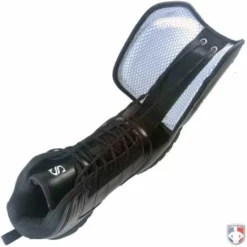 Smitty Umpire Smitty All-Black Mid-Cut Umpire Plate Shoes -The Ball Gears Sales SM Plate Top Attachment