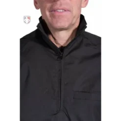 Smitty Umpire Smitty Major League Replica Convertible Umpire Jacket - Black 17 Smitty Umpire Smitty Major League Replica Convertible Umpire Jacket - Black -The Ball Gears Sales Smitty convert collar