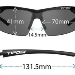 Tifosi Optics Tifosi Track Sunglasses - Gloss Black / Smoke 13 Tifosi Optics Tifosi Track Sunglasses - Gloss Black / Smoke -The Ball Gears Sales TIF TRACK GB Tifosi Track Sunglasses Gloss Black Smoke Dimensions