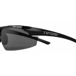Tifosi Optics Tifosi Track Sunglasses - Gloss Black / Smoke 9 Tifosi Optics Tifosi Track Sunglasses - Gloss Black / Smoke -The Ball Gears Sales TIF TRACK GB Tifosi Track Sunglasses Gloss Black Smoke Front Angled View