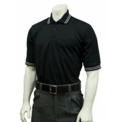 The Ball Gears Sales 14 Smitty Umpire Smitty Pro Knit Umpire Shirt - Black