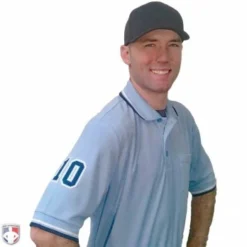 3" Navy On Powder Blue On White Precision-Cut Number -The Ball Gears Sales U126 PB with N3 SUB NPBW