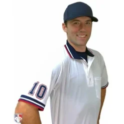Smitty Umpire Smitty Pro Knit Umpire Shirt - White 7 Smitty Umpire Smitty Pro Knit Umpire Shirt - White -The Ball Gears Sales U126WH with N3 SUB NWR
