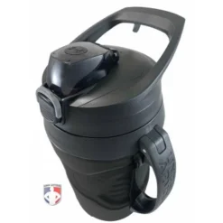 Under Armour Playmaker Half-Gallon Water Bottle -The Ball Gears Sales UA SIDELINE BK Under Armour Playmaker Half Gallon Water Bottle lid closed