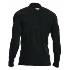 Under Armour V2 ColdGear Compression Long Sleeve Mock Shirt -The Ball Gears Sales UACG MOCK2 BK Under Armour ColdGear Long Sleeve Fitted Mock Shirt Reverse