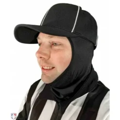 UMPLIFE Cold Weather Mask -The Ball Gears Sales ULF CWM UMPLIFE Cold Weather Mask Worn Front Angled View Under Mouth Football