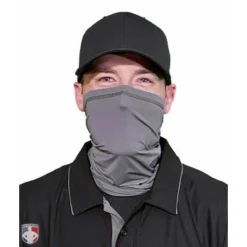 UMPLIFE Neck Gaiter -The Ball Gears Sales ULF GAITER CH UMPLIFE Neck Gaiter Worn Up Front Charcoal Grey