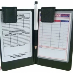 UMPLIFE Pro Grade Magnetic "Book" Style 6" Umpire Lineup Card Holder / Game Card Referee Wallet -The Ball Gears Sales ULF PRO with Baseball Cards 2 2