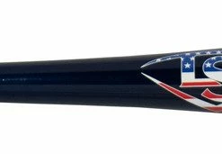LOUISVILLE SLUGGER Personalized Bat Navy Patriotic High Gloss