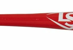 LOUISVILLE SLUGGER Personalized Bat Red High Gloss