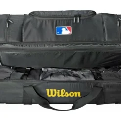 Wilson Umpire Gear Wilson V2 MLB 36" Umpire Equipment Bag On Wheels 9 Wilson Umpire Gear Wilson V2 MLB 36" Umpire Equipment Bag On Wheels -The Ball Gears Sales WTA9780BL Wilson Umpire Bag BL Interior Bottom Pocket