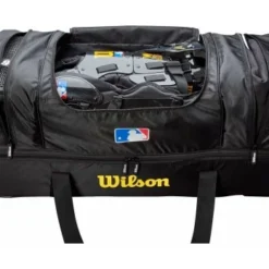 Wilson Umpire Gear Wilson V2 MLB 36" Umpire Equipment Bag On Wheels 8 Wilson Umpire Gear Wilson V2 MLB 36" Umpire Equipment Bag On Wheels -The Ball Gears Sales WTA9780BL Wilson Umpire Bag BL Interior Main Pocket