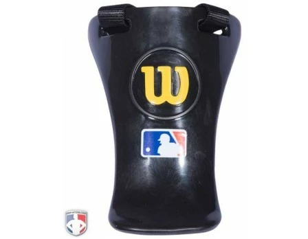 Wilson Umpire Gear Wilson MLB Gold 6" Umpire Throat Guard 1 Wilson Umpire Gear Wilson MLB Gold 6" Umpire Throat Guard