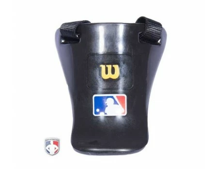 Wilson Umpire Gear Wilson MLB Gold 4" Umpire Throat Guard 1 Wilson Umpire Gear Wilson MLB Gold 4" Umpire Throat Guard