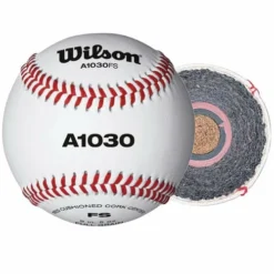 A1030 Wilson Flat Seam Baseballs (Dozen)