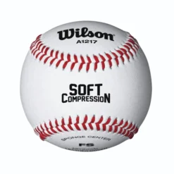 A1217 Wilson Soft Compression Level 1 Baseballs (Dozen)
