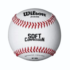 A1228 Wilson Soft Compression Level 5 Baseballs (Dozen)