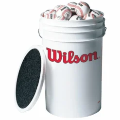 Wilson Ball Bucket With Padded Lid