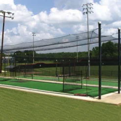 Premium 2XT Nylon Batting Cage Net 12′ H X 12′ W X 60′ L (#36)