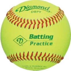 Diamond Batting Practice Baseballs Yellow (Dz.)