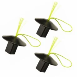 Rubber Base Plug With Stem (Set Of 3)