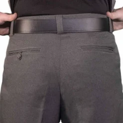 Smitty Umpire Smitty Charcoal Grey Combo Umpire Pants With Expander Waistband -The Ball Gears Sales s375 cc Smitty Charcoal Grey Combo Umpire Pants with Expander Waistband back