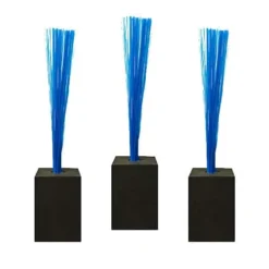 Foam Base Plug With Tassel (Set Of 3)